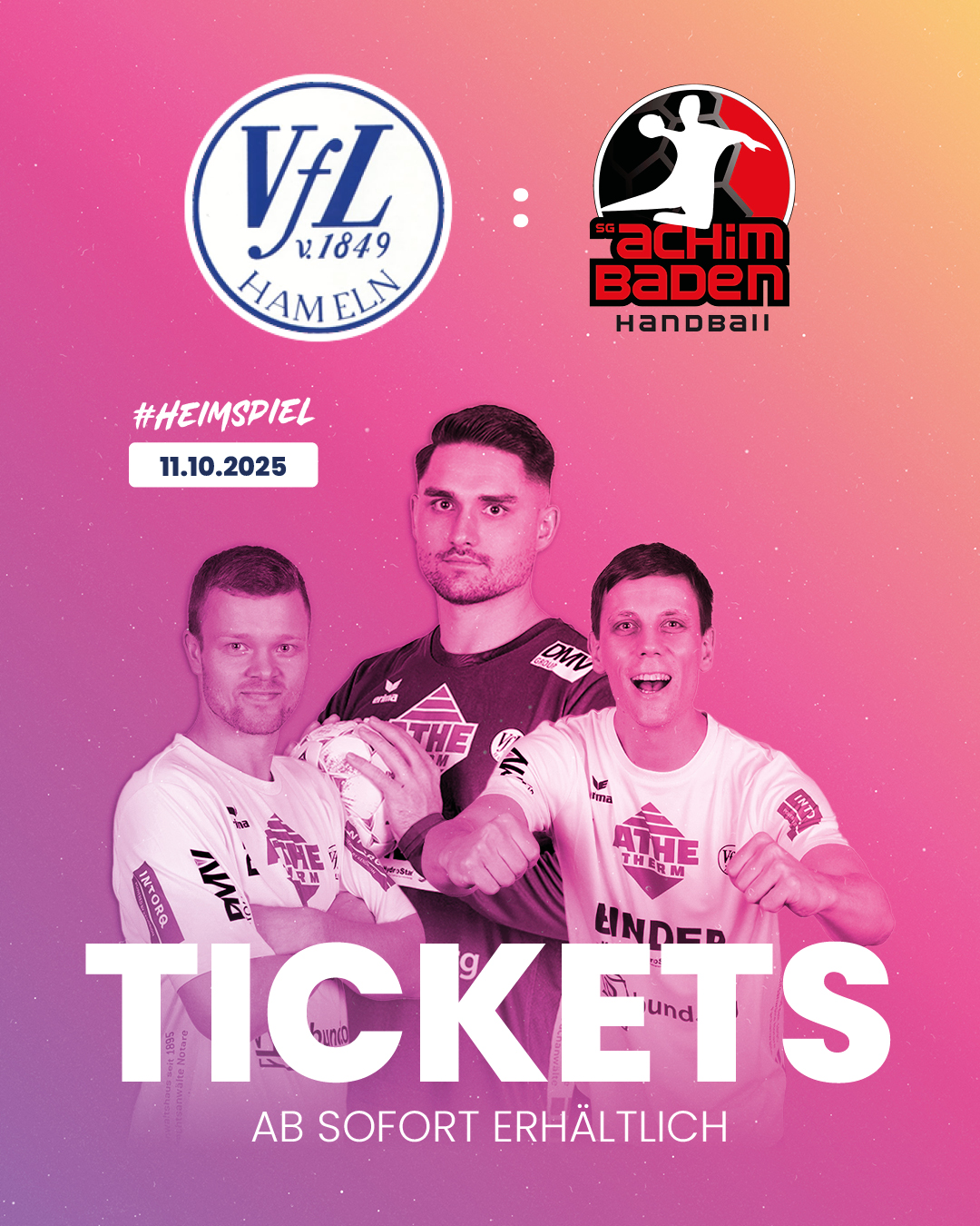 VfL Hameln vs. SG Achim/Baden