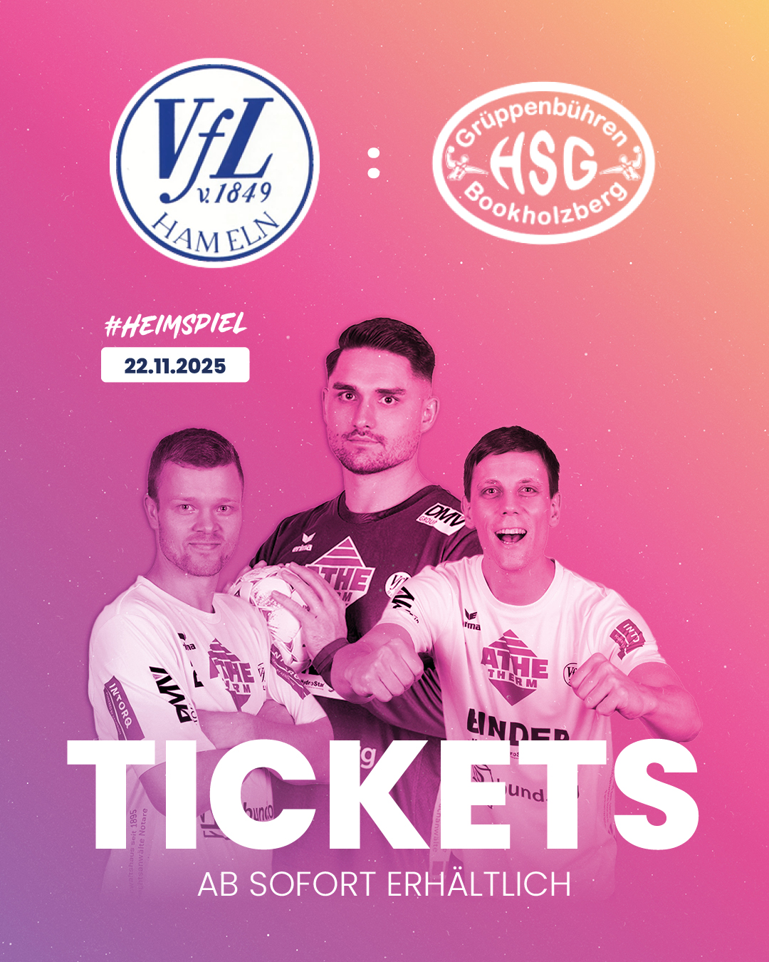 VfL Hameln vs. HSG Grüppenbühren/ Bookholzberg